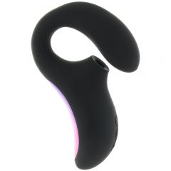 ENIGMA Dual Action Sonic Massager in Black